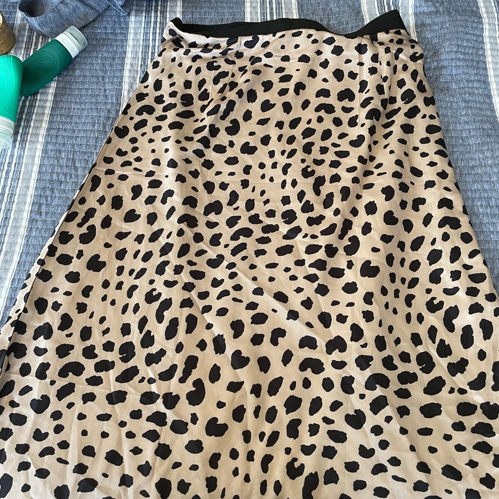 Leopard Print Women's Skirt
